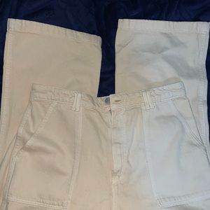 ZARA straight leg beige